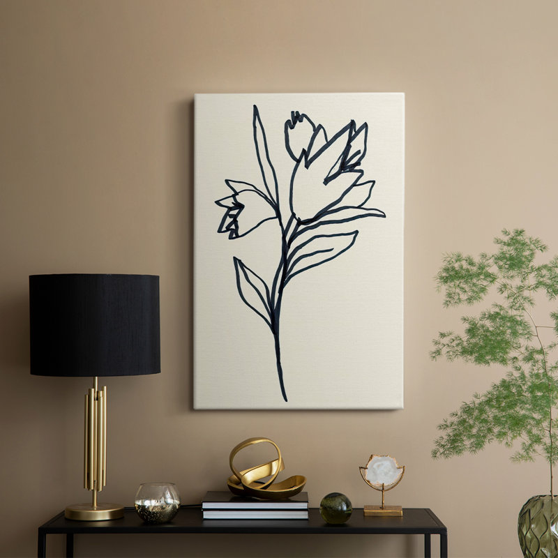 Marqueur floral I - galerie Cavas sur mesure, H 36 po x l 24 po