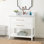 36" Robertson Single Bathroom Vanity Set with Rectangle Undermount Sink
