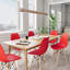 Chaise d'appoint pour bureau de cuisine Josclyn-691633585