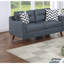 Causeuse moderne avec canapé et coussins 2 pièces-106027035