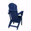 Chaise Adirondack pliante avec table d'appoint, ensemble de 3 chaises Adirondack avec texture en bois-537402816
