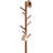 Classic Solid Wood Clothes And Hat Stand-597275907