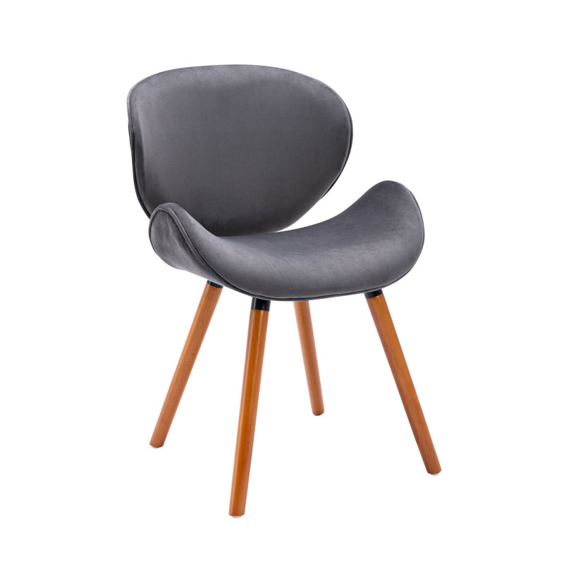 Chaise d'appoint Beeman, Gris foncé