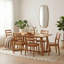 Beda Rubberwood Solid Wood Dining Set-469304406-468905240