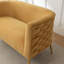 Causeuse en velours Cristen-552243130