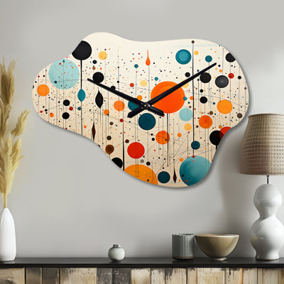 Ewel - Cloud Shape Abstract 3D Wall Clock