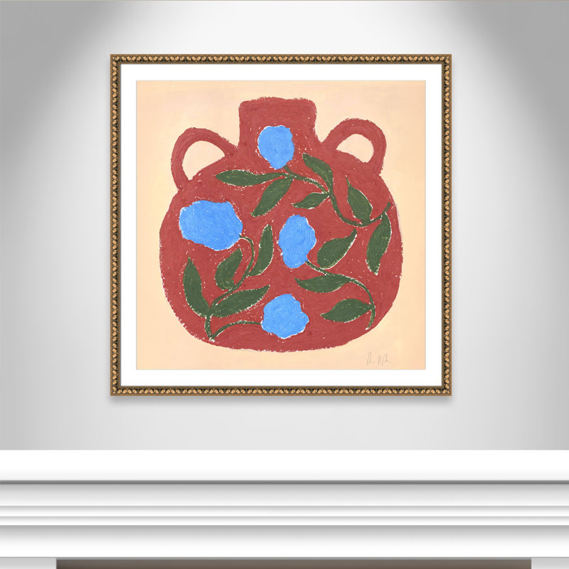 Vase No. 04 Print by Camilla Bergqvist, 42" H x 42" W