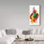 « abstract number 14 », reproduction de peinture à l’acrylique sur toile tendue-1797023389
