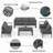 Tempie 7 - Person Patio Conversation Sets with Cushions-1541039113