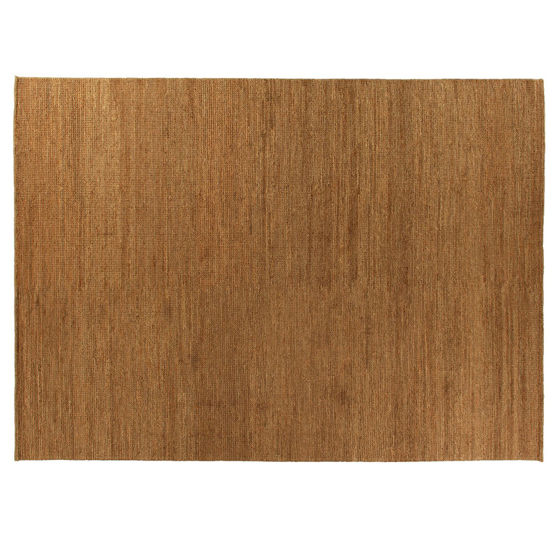 Jute flatweave Jute Beige Area Rug