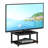 Furinno Turn-N-Tube No Tools 2-Tier Elevated TV Stands, Dark Walnut-587585298