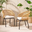 Caractéristique de salon unique, chaise d'appoint distinctive
