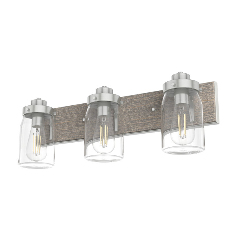 Devon 3 - Light Dimmable Vanity Light, Brushed Nickel