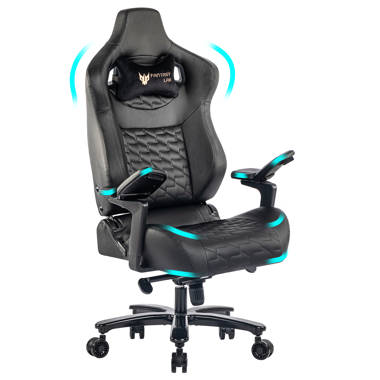 BOSSIN Big and Tall Heavy Duty PC Gaming Chair, Design for Big Guy Tiffany Blue by VitesseHome