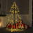 Christmas Cone Tree Artificial Xmas Tree with LEDs Christmas Lighting-2075383670-2102323944