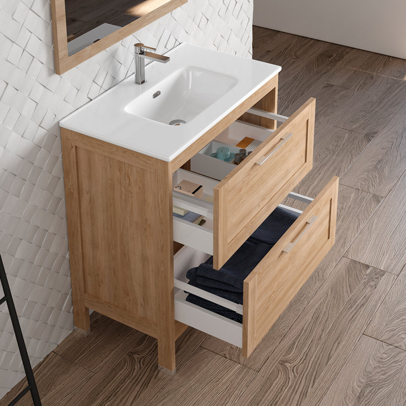 Bathroom Vanity Cabinet LAKESIDE Collection by DAX, Oak