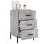 Mevsud 40cm W Iron Bedside Table-891892883