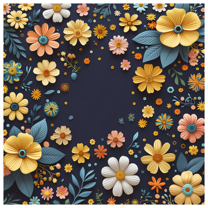 Édredon floral avec literie bohémienne, Grand lit