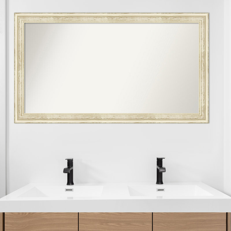 Miroir mural pour salle de bain Country, Rectangle, H 26,5 po x l 46,5 po