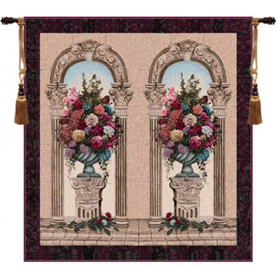 Loom Woven Cotton Blend Wall Hanging