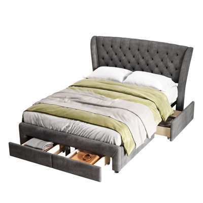 Upholstered Storage Bed