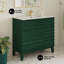 Cascade 36" Freestanding Bathroom Vanity in Green Oak with Sink Top-108958758-108958759