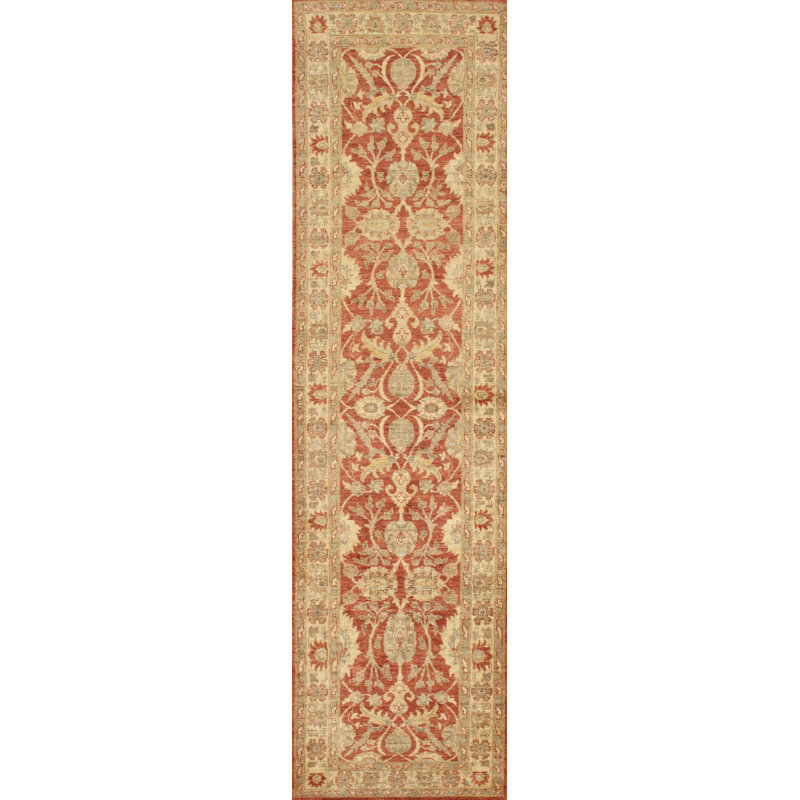 Tapis rouille en laine noué à la main Ferehan