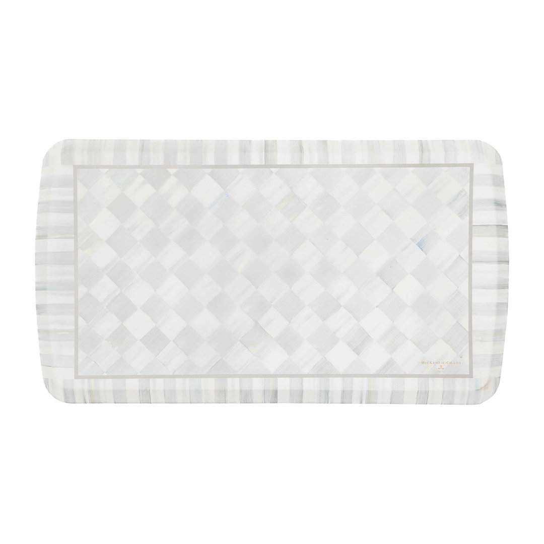 Sterling Check 20" x 36" GelPro Comfort Mat MacKenzie-Childs