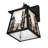 Rustic Lodge Solid Brass Armed Sconce