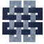 Celtic Vinyl Geometric Woven Placemat-2084866851