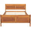 Lit plateforme double en bois avec tête de lit-212909992-212909996