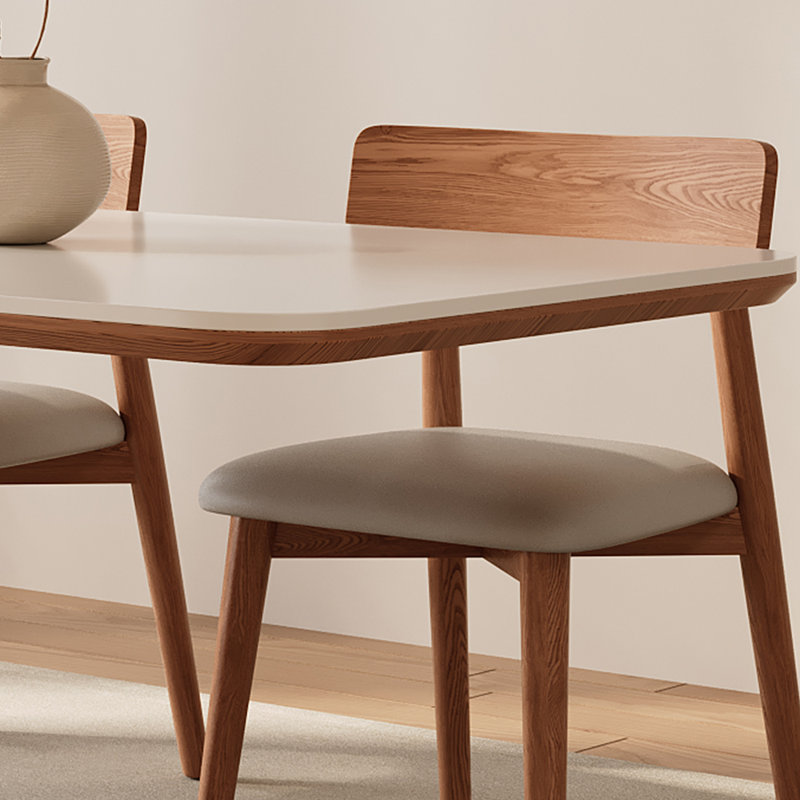 Table de salle à manger simple et élégante, H 29,52 po x L 70,86 po x l 35,43 po