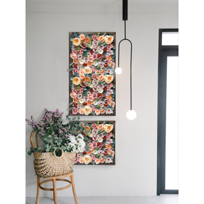 56cm Faux Flowering Plant