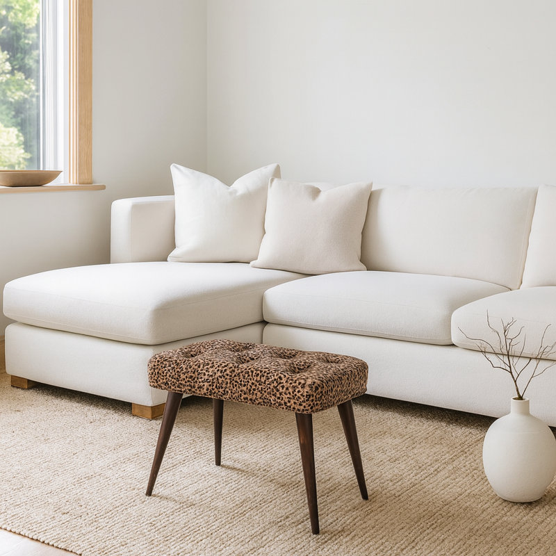 Torence Velvet Upholstered Bench