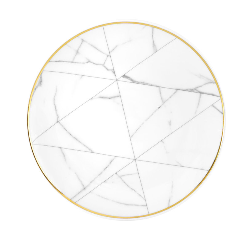 Assiette à hors-d'œuvre 6,5 po Carrara