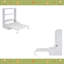Grand lit escamotable mural avec coussin-1486057596
