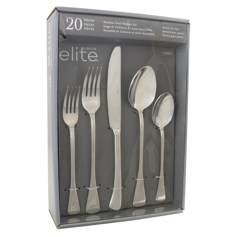 Monteverdi 20 Piece Flatware Set, Service for 4