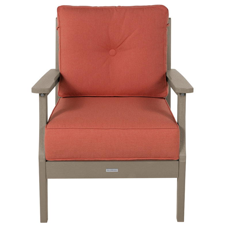 Lehigh Deep Seating Chair, Canvas Persimmon