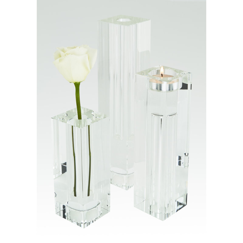 Votive Candle Holder, 6.25" H x 2.5" W x 2.5" D