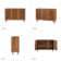 Aulbrey 44" Wide Sideboard With Lattice Doors