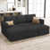L Shaped Sofa Pull Out Sofa Bed Convertible Modular Sectional Couch Sleeper For Apartment