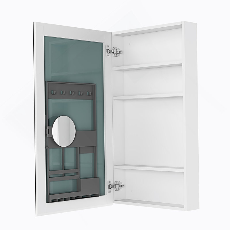 Armoire à pharmacie sans cadre Surface Mirror, H 20 po x l 36 po x P 4,8 po