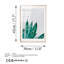 Superbe peinture murale en verre trempé de 11,8 po x 17,7 po | 100% verre trempé, épaisseur: 0,16 pouce | Impression de surface arrière résistante à la décoloration, couleurs vives | Parfait pour la décoration intérieure et l'esthétique moderne