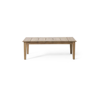 Acacia Wood Outdoor Coffee Table