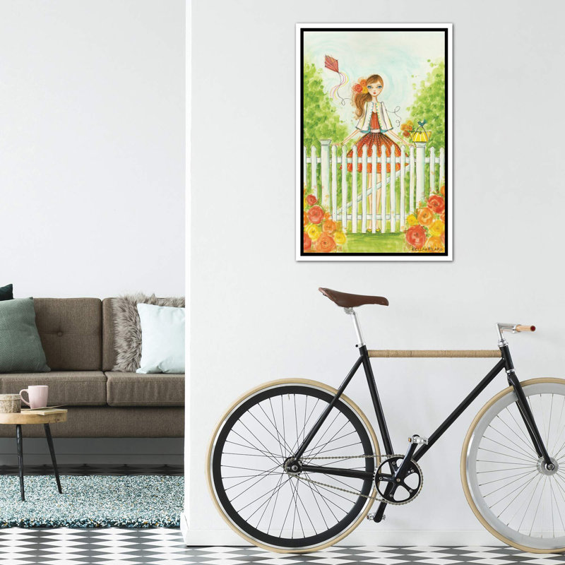 Printemps à Summerside, art, H 26 po x l 18 po x P 1,5 po, Toile blanche encadrée