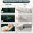 79'' Upholstered Sofa With Ottoman-463322412
