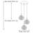 Fariah 3 - Light Cluster Pendant