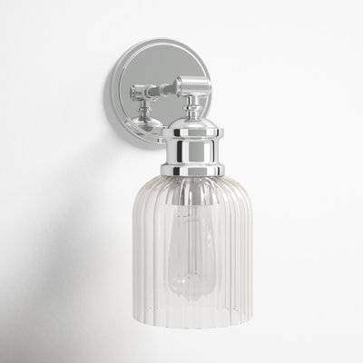 Ria Single Light Glass Dimmable Wall Sconces