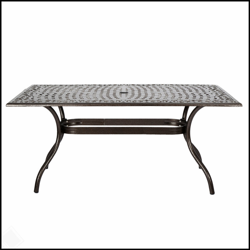 Table rectangulaire PHOENIX, Noir
