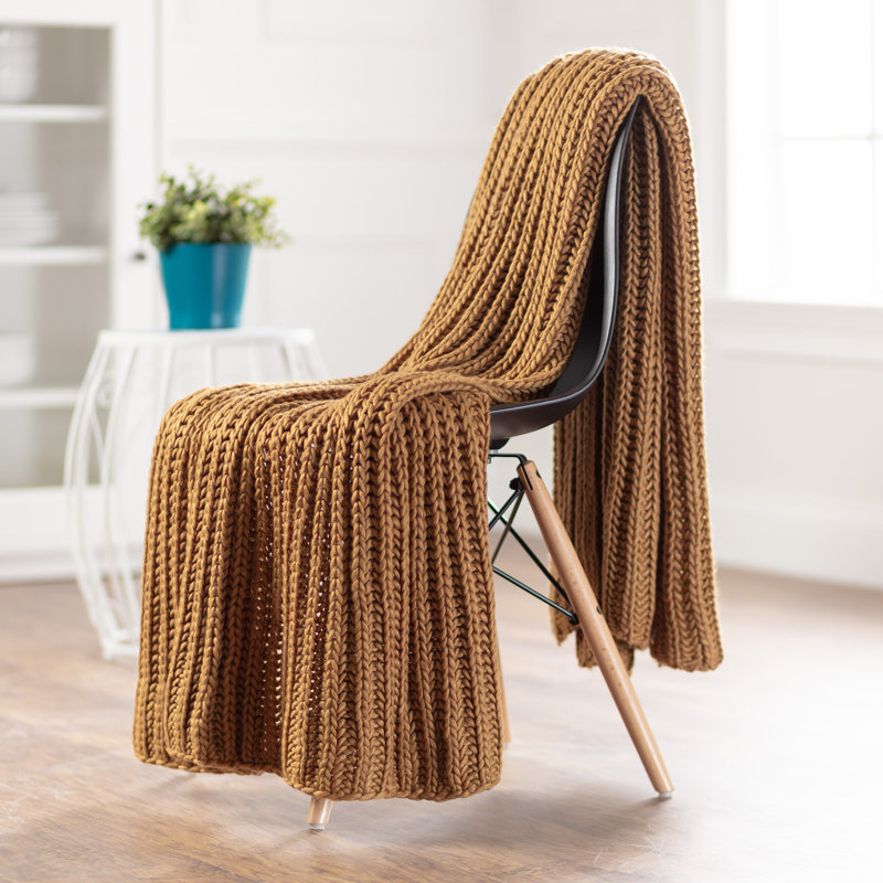 Chunky Throw, Golden